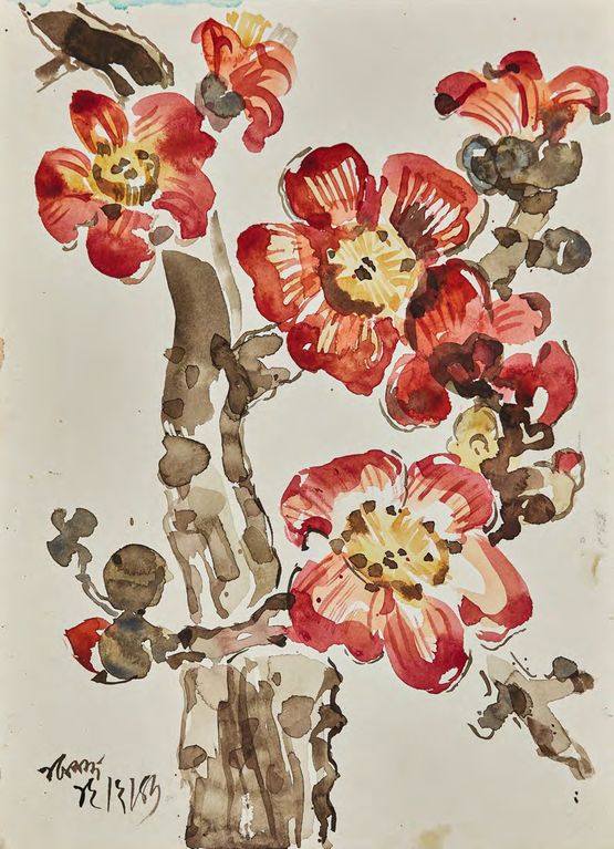 Untitled by Benode Behari Mukherjee contemporary artwork Works on Paper