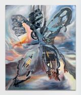 Uncommon Blue by Jessica Taylor Bellamy contemporary artwork painting