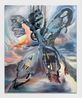 Uncommon Blue by Jessica Taylor Bellamy contemporary artwork Painting