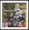 Joseph Cornells Holiday England Farley Farm. Some Surrealists two Zebras Roland and Lee and a few Famous Blondes by Peter Blake contemporary artwork Print