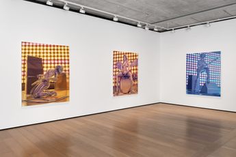 Contemporary art exhibition Emma Stern Penny  The Dimes Dimes 4Ever World Tour at Almine Rech London United Kingdom