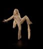 Zizi in Motion A Deepfake Drag Utopia movement by Wet Mess - Cara Melle by Jake Elwes contemporary artwork Sculpture