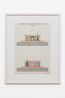 La maison pour se reunir les soirs dete by Martine Bedin contemporary artwork Works on Paper