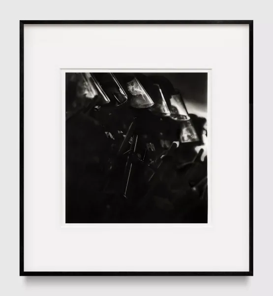 Study BLM  Police by Robert Longo contemporary artwork Works on Paper
