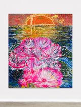 Sunset - Cosmic alignment beautiful day by Thomas Houseago contemporary artwork painting
