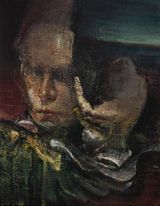 Double Portrait by Nikos Aslanidis contemporary artwork painting sculpture