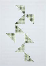 WP565 by Rana Begum contemporary artwork painting works on paper