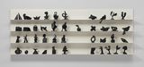 Italics Plus by William Kentridge contemporary artwork sculpture