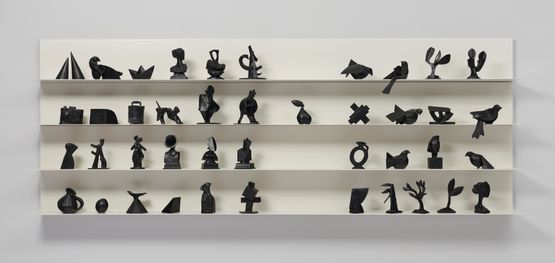 Italics Plus by William Kentridge contemporary artwork Sculpture