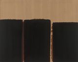 Burnt Umber  Ultramarine Blue by Yun Hyong-Keun contemporary artwork painting