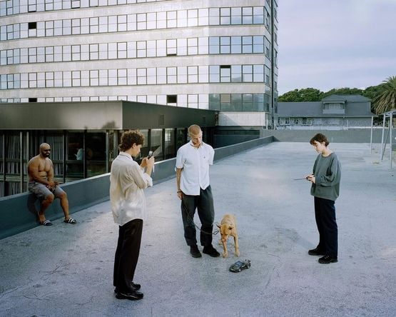 Parking Lot by Johno Mellish contemporary artwork Photography