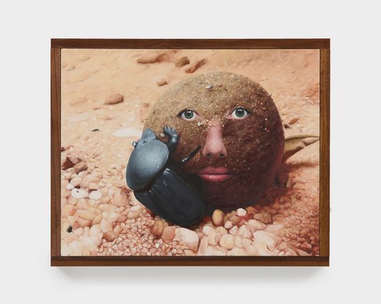 Professional Painter in a Nightmare I by Hadi Falapishi contemporary artwork Painting