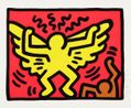 Pop Shop IV Plate 1 from the Pop Shop IV Portfolio by Keith Haring contemporary artwork Print
