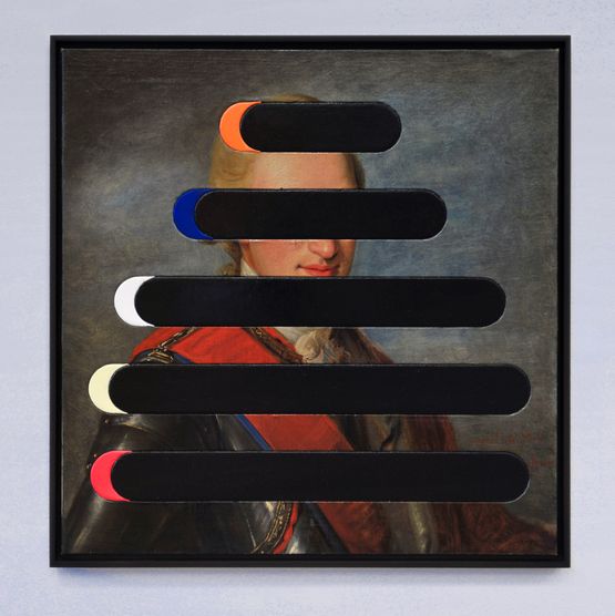 Democracy I by Stefan Sagmeister contemporary artwork Painting