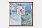 Nos diables rouges nos derives commotions Sa zye pa we tche pa fe mal. oubli et chemin bleu ensemble by Julien Creuzet contemporary artwork Works on Paper