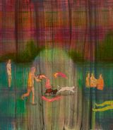 Thunderstorm by Hitomi Endo contemporary artwork drawing painting