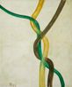 The Twine by Zhang Enli contemporary artwork Painting