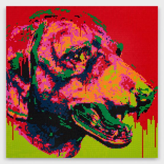 ZodiacDog by Ai Weiwei contemporary artwork Painting