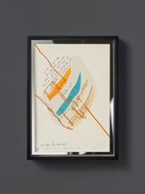 H. Schmitz Intensitat Atmospharen  Musik 5 by Jorinde Voigt contemporary artwork works on paper sculpture drawing