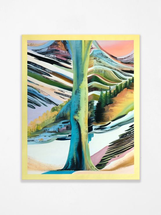 A Garden Grown in Silence a Peace Found Within by Liane Chu contemporary artwork Painting