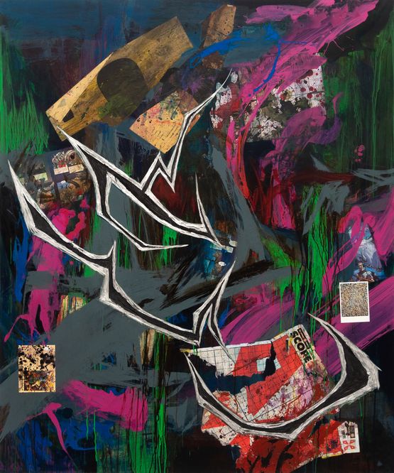 MOBY DICK I AM THE DEVIL IN YOUR HEART by Ian Tee contemporary artwork Painting