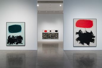 Contemporary art exhibition Adolph Gottlieb Classic Paintings at Pace Gallery 508  510 West 25th New york United States