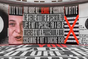 Protest Art in a Time of Protest On Barbara Kruger and Jenny Holzer in Paris