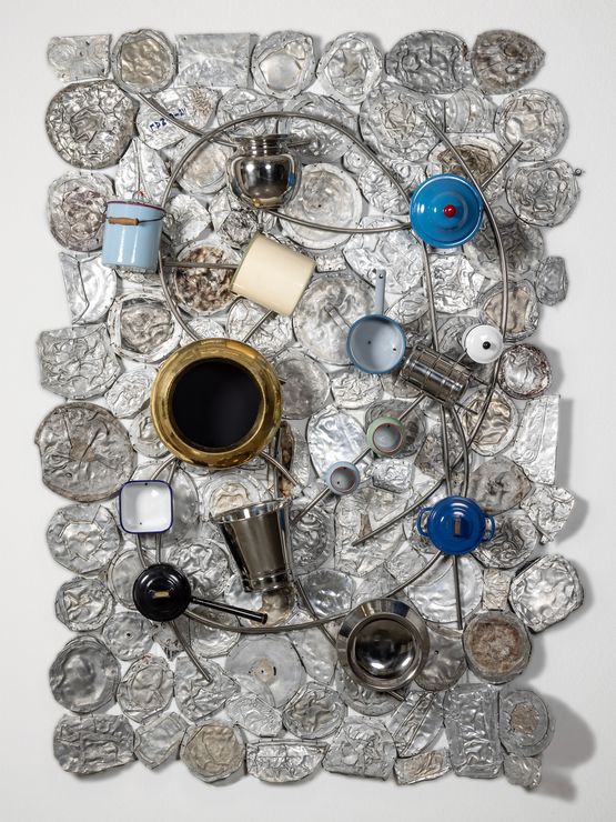 Proust Mapping II by Subodh Gupta contemporary artwork Sculpture