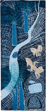 Dingu by Dhambit Mununggurr contemporary artwork painting