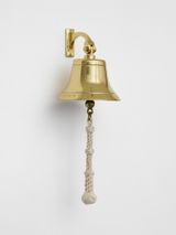 Ships Bells Down to the red lead  autumn by Ian Hamilton Finlay contemporary artwork sculpture
