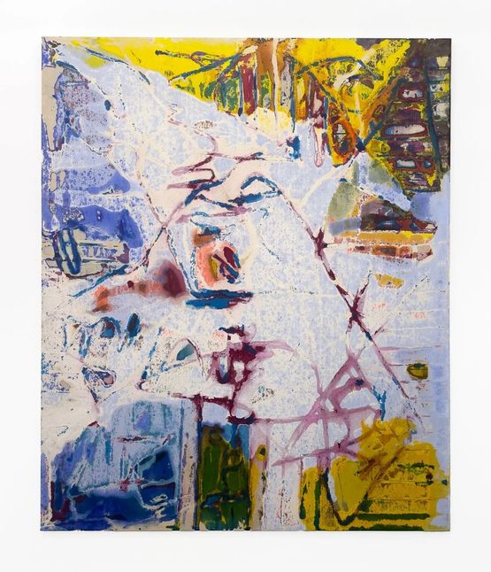 Tuesday can be anything by Dona Nelson contemporary artwork Painting