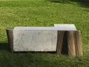 Pleat Seat L by Arlene Shechet contemporary artwork Sculpture