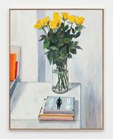Yellow roses and Three lives by Jean-Philippe Delhomme contemporary artwork painting