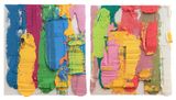 Splashed Rainbow by Zhu Jinshi contemporary artwork painting