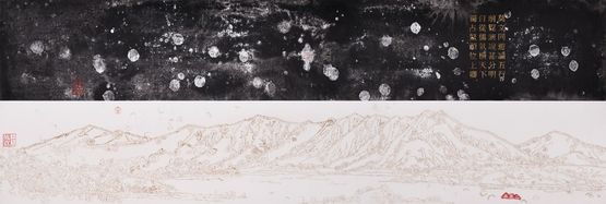 Mok-Mans Cosmology All Up From Now by Mok Yat-San  Man Fung Yi contemporary artwork Painting