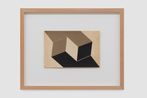 Study for Planos em Superficie Modulada by Lygia Clark contemporary artwork Works on Paper