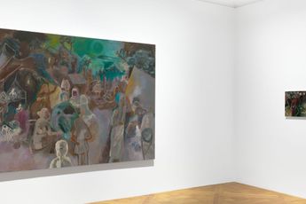 Contemporary art exhibition Sosa Joseph Rain over the river at David Zwirner New York 69th Street United States