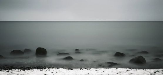 FullmoonBaltic Coastline by Darren Almond contemporary artwork Print