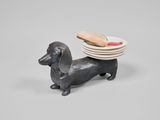 Weiner Dog  Organic Hot Dogs by Sonia Boyajian contemporary artwork sculpture