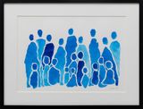 Kindly Ghosts Family Photographs by Itamar Gov contemporary artwork painting works on paper