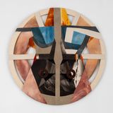 Pandemic Blue by Jann Haworth contemporary artwork painting sculpture works on paper