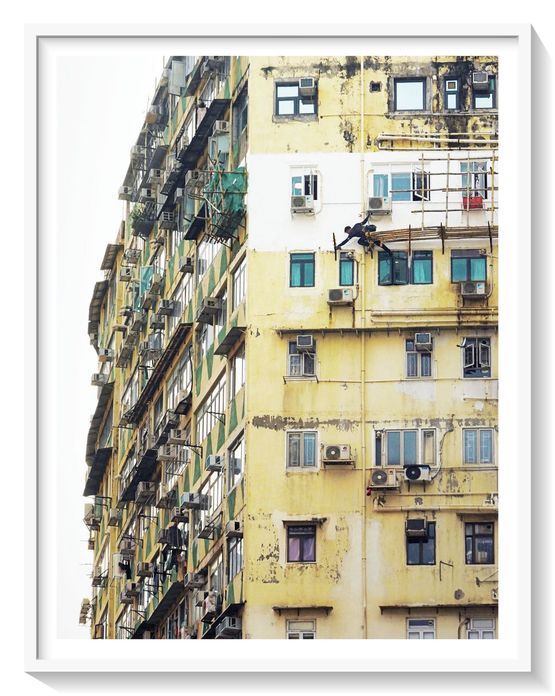 Reaching Out Hong Kong by Romain Jacquet-Lagreze contemporary artwork Photography