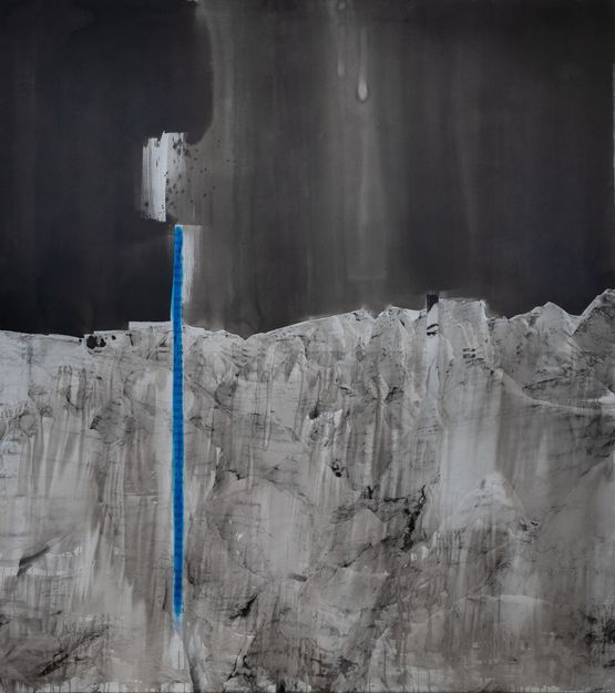 Midnight LA time by Lorna Simpson contemporary artwork Painting
