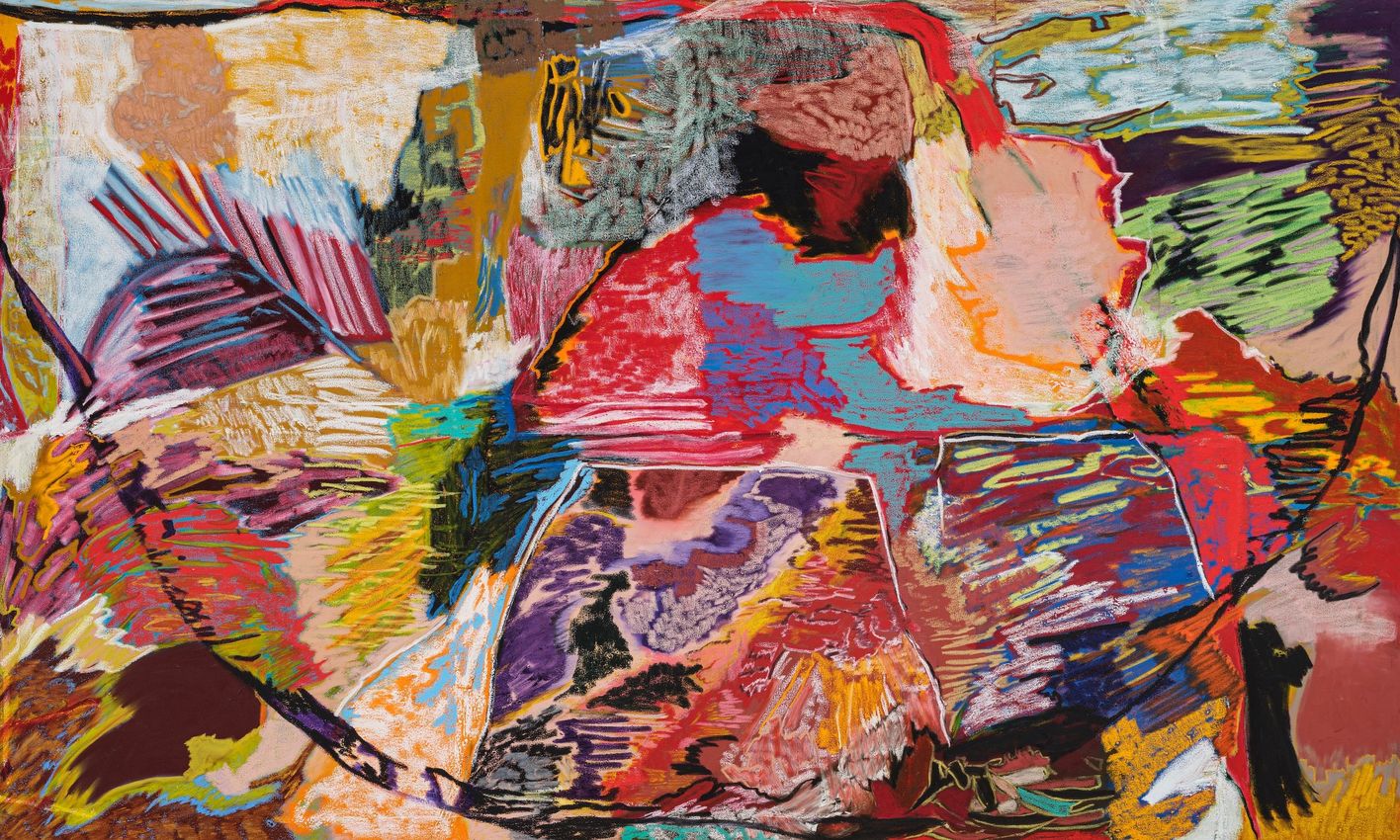 Rachel Jones’s Sprawling Canvases Make Their Mark on London