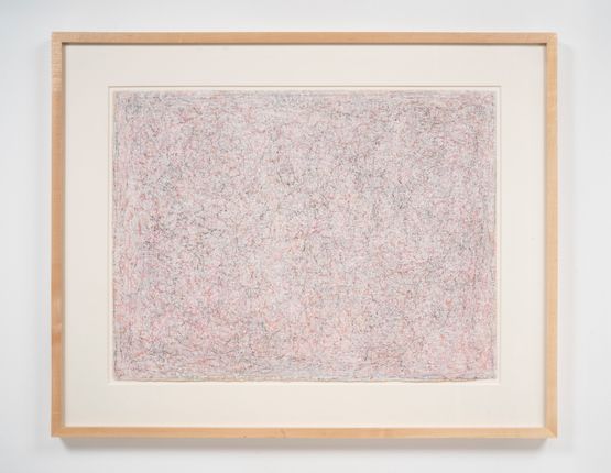 White Celestial Garden Mist by Richard Pousette-Dart contemporary artwork Painting