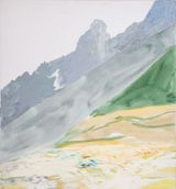 Weie Berge 280 by Sigrid Kopfermann contemporary artwork painting