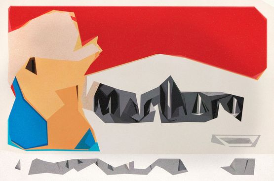 Welcome to The Country 014 by Tomohito Ushiro contemporary artwork Painting