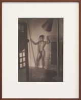 Nude man with spotlight by Lionel Wendt contemporary artwork photography