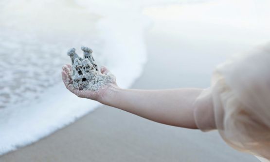 Castelinho de Areia by Adriana Varejao contemporary artwork Photography