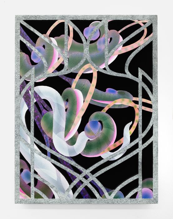Coil by Mevlana Lipp contemporary artwork Painting